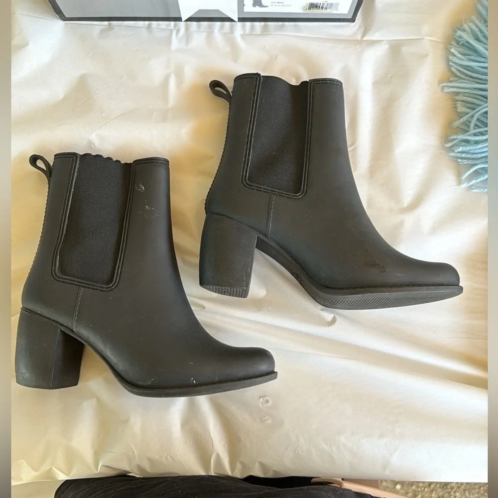 Jeffrey Campbell Heel Rain Boots - Picture 3 of 3